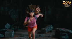 Dora Of The Lost City Of Gold Running GIF