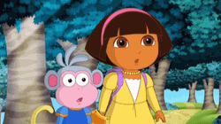 Dora The Explorer With Boots GIF