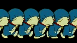 Doraemon Animated Cute Cat GIF