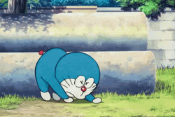 Doraemon Broken Robot GIF