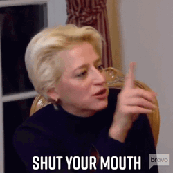 Dorina Medley Shut Your Mouth GIF