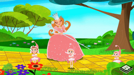 Dorothy And The Wizard Good Witch Magic Wand  GIF