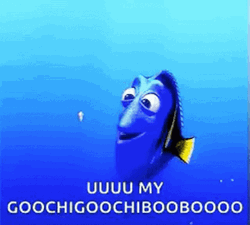 Dory Baby Talking  GIF
