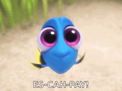 Dory Es-Cah-Pay GIF