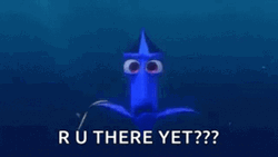Dory R U There Yet GIF