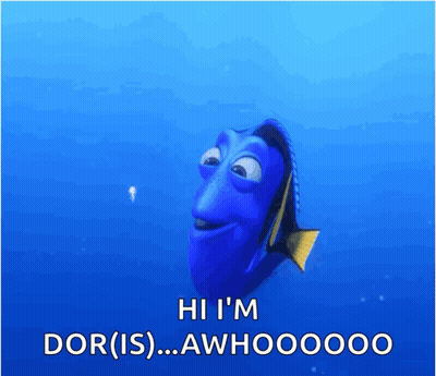 Dory Saying Hi GIF