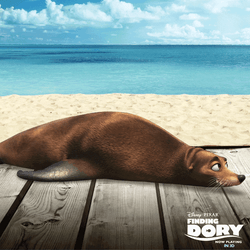 Dory Spinning Seal GIF