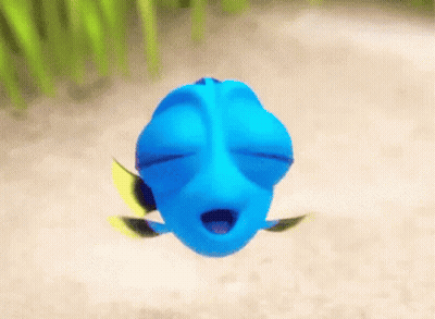 Dory Swimming In Ocean GIF