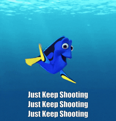 Dory Swimming In Ocean GIF