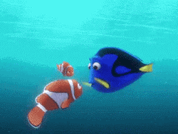 Dory Yapping GIF