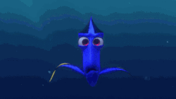 Dory Zooming In GIF
