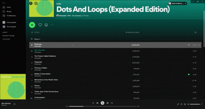 Dots And Loops Expanded Edition On Computer Screen GIF