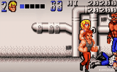 Double Dragon Four GIF