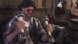 Double Shake Weight Work Out GIF