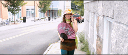 Double Take Look Back Woman GIF