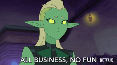 Double Trouble All Work And No Play GIF