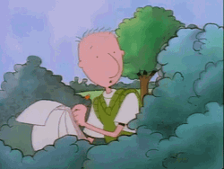 Doug Funnie Hiding GIF