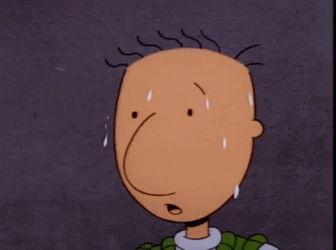 Doug Sweating Meme Animated Boy GIF