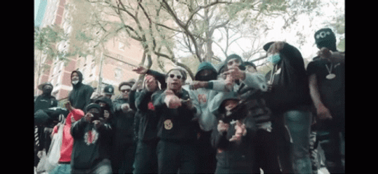 Dougie B Rapping With Friends GIF