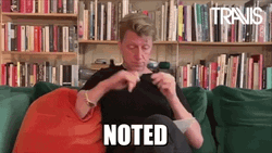 Dougie Payne Take Notes GIF