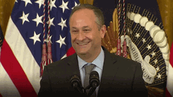 Douglas Emhoff Shrugs GIF