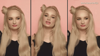 Dove Cameron Blonde Woman Gifs GIF