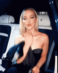 Dove Cameron Flying Kiss GIF