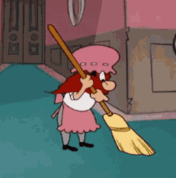 Dr Adams Sweep The Floor GIF