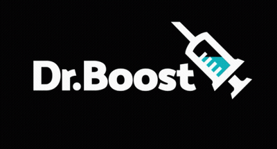 Dr. Boost ECU Logo With Syringe GIF