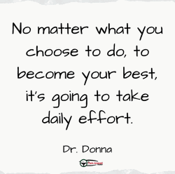Dr. Donna Motivational Quotes