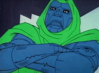 Dr Doom Gritted Teeth GIF