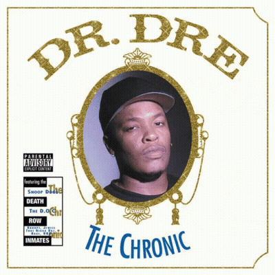 Dr. Dre On The Chronic Album Cover GIF