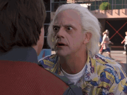 Dr. Emmett Brown Saying Why