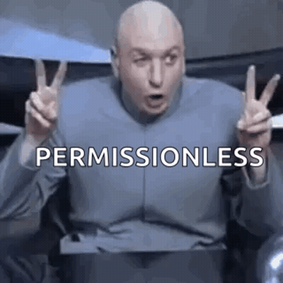 Dr. Evil Giving Peace Sign At Laptop GIF