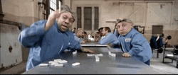 Dr Evil Mini Me Playing Domino Face Swap GIF