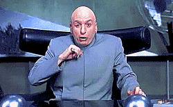 Dr Evil One Million Dollars Loaners GIF