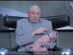 Dr Evil Right Carrying Pet Cat GIF