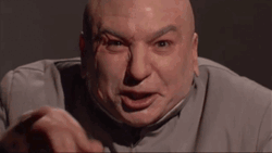 Dr Evil Right Screaming GIF