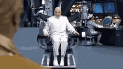 Dr Evil Right Whispering How About No GIF