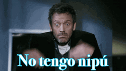 Dr House No Idea GIF