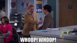 Dr. Ken Whoop Whoop Handshake With Patient GIF