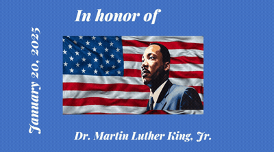 Dr. Martin Luther King Jr. January 20 2025 GIF