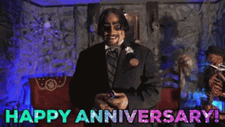 Dr Paul Bearer Happy Work Anniversary Meme GIF