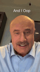 Dr Phil Oop Reaction In Camera GIF