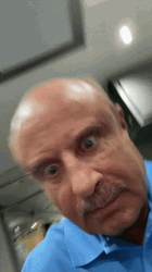 Dr Phil Shocked In What He See GIF