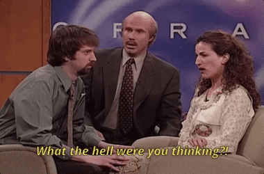 Dr Phil What The Hell Are You Thinking GIF