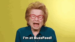 Dr Ruth Says I'm At BuzzFeed GIF