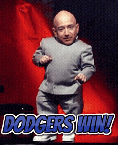 Dr. Seuss Dancing Dodgers Win GIF