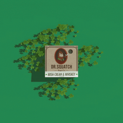 Dr. Squatch Irish Cream And Whiskey Box GIF