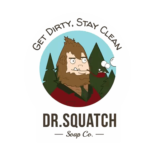 Dr. Squatch Soap Co. Bigfoot Logo Sticker